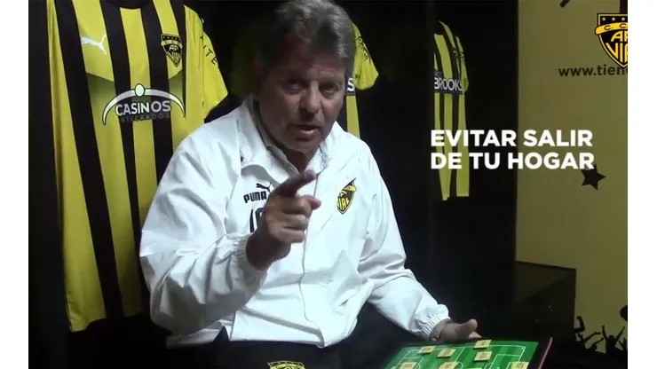 El Peineta Garcés y su charla para ganarle al coronavirus.