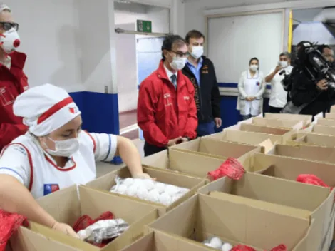 Junaeb inicia entrega de canastas a beneficiados con becas de alimentación