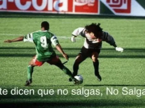 Higuita pide que se queden en sus casas recordando su tremendo blooper