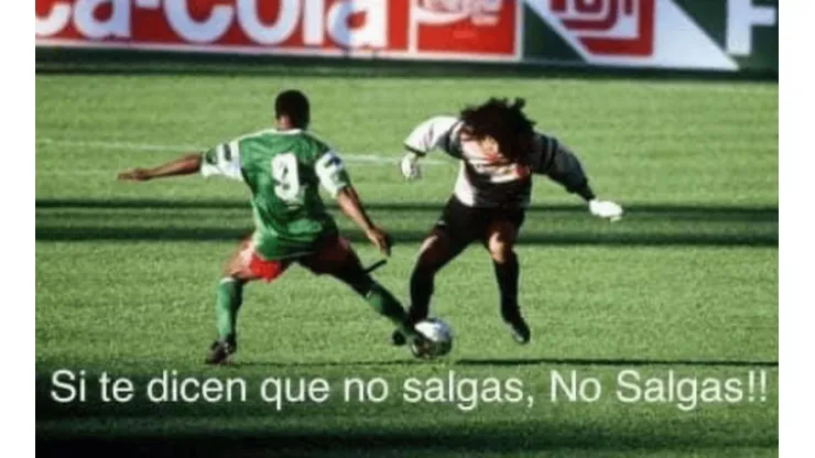Higuita y su mensaje