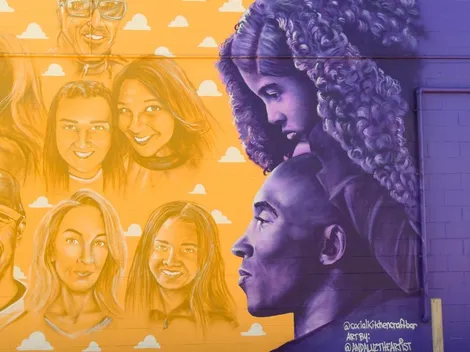 Detienen a hombre que destroza la tumba de Kobe Bryant