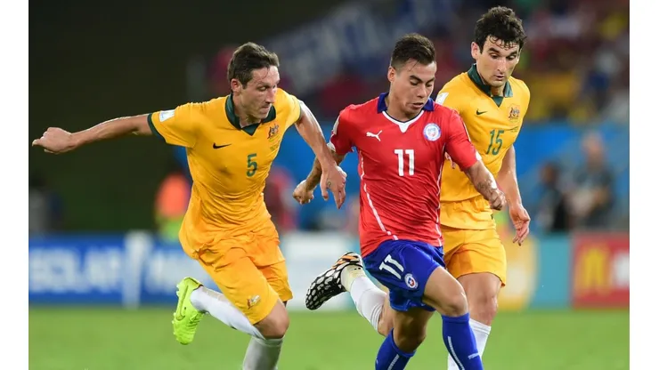 Australia y Chile en el Mundial Brasil 2014