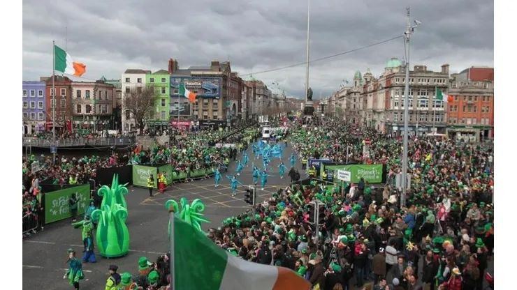 Desfiles multitudinarios como el que se realizaban en las calles de Irlanda no pudieron ser este año por el Coronavirus.