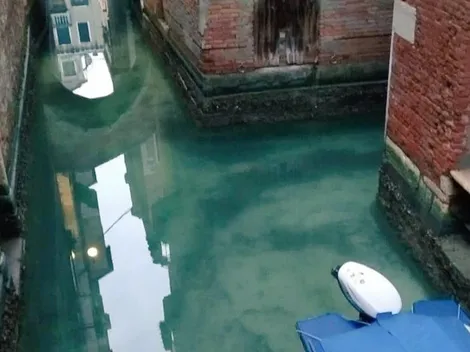 Así lucen los canales de Venecia en la cuarentena