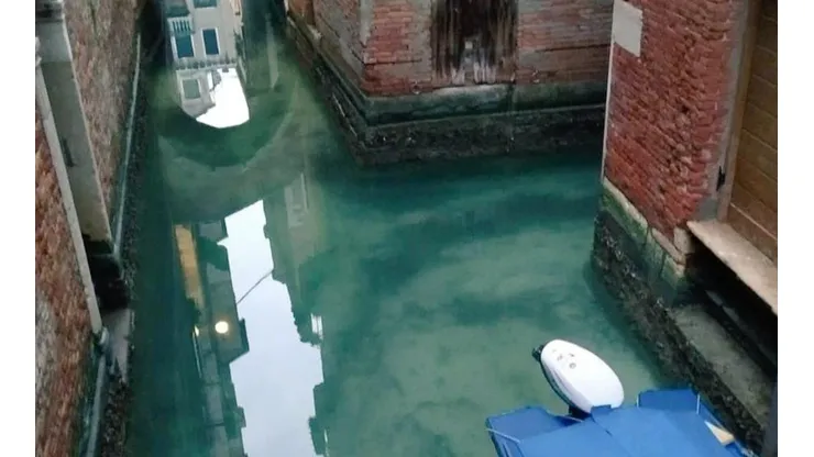 Así lucen los canales de Venecia durante la cuarentena de Coronavirus.