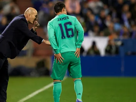 Libro cuenta por qué Zidane "le tiene mala" a James Rodríguez
