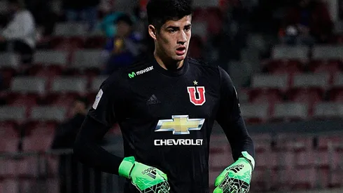 Gonzalo Collao cuando defendía la portería de Universidad de Chile