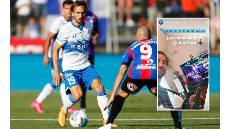 Fuenzalida se lució jugando tras la suspensión del torneo