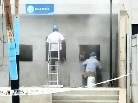 Comienza reparación de boleterías del estadio Tierra de Campeones