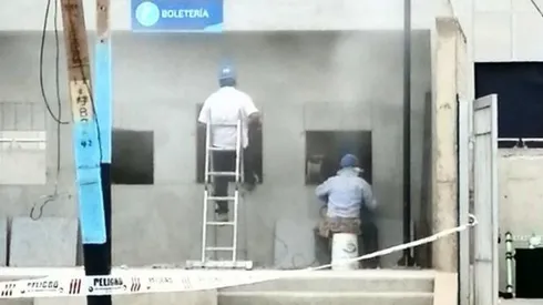 Este lunes comenzaron las obras de reparación del Tierra de Campeones