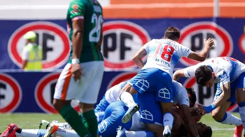 La euforia de los cruzados tras la agónica anotación de Aued