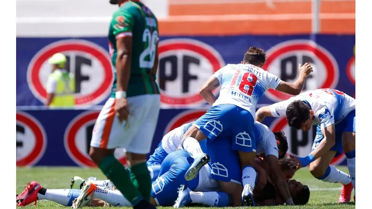 La euforia de los cruzados tras la agónica anotación de Aued