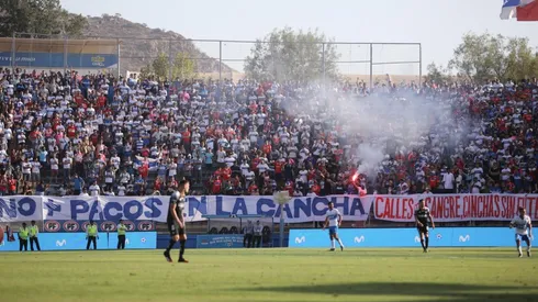 Los incidentes en las galerías durante el duelo ante O'Higgins