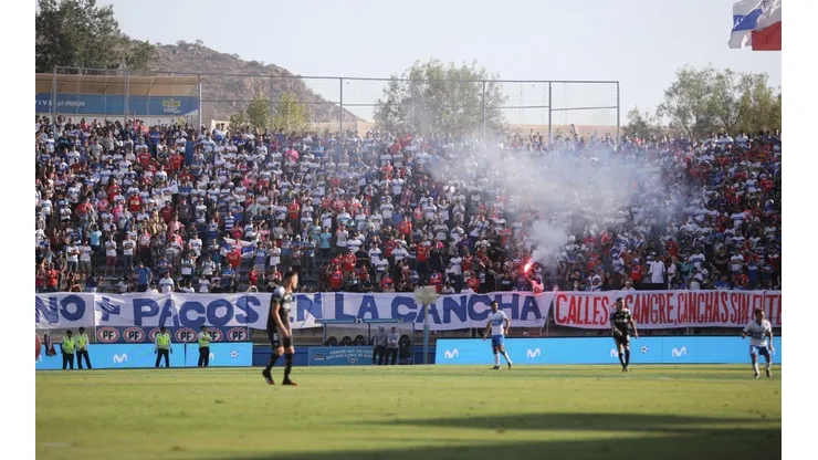 Los incidentes en las galerías durante el duelo ante O'Higgins