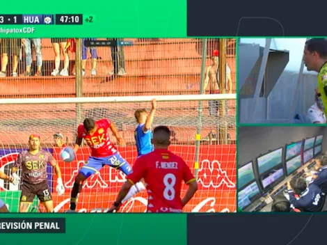 Palacios y el VAR son protagonistas en el 3-2 entre Unión y Huachipato
