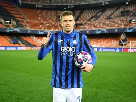 Ilicic dona el balón de su "póker" al hospital de Bérgamo