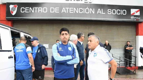 Atlético Tucumán no pudo entrar al estadio.
