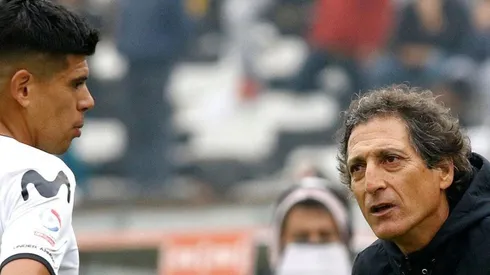 Esteban Pavez junto a Mario Salas en la época que ambos coincidieron en Colo Colo.