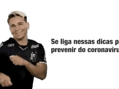 El bailarín Soteldo enseña a lavarse las manos contra el coronavirus