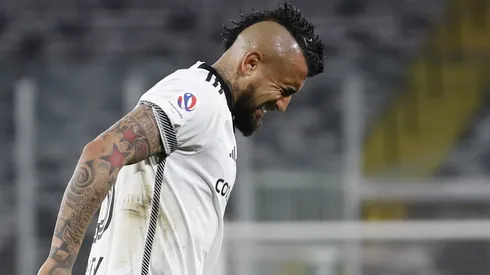 En Colo Colo generó tristeza la lesión que sacó a Vidal del duelo ante Junior.