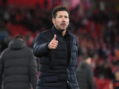 Simeone aconseja quedarse en casa para combatir el coronavirus