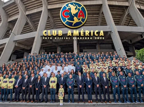Hijo de Nico Castillo reemplaza a su padre en la foto oficial del América