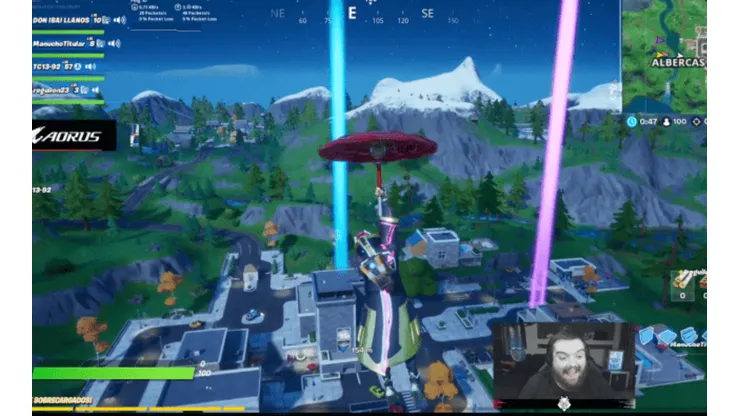 Courtois es trolleado en stream de Fortnite: "Con Keylor estábamos mejor"