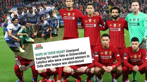 ¿Liverpool campeón "a la chilena"?