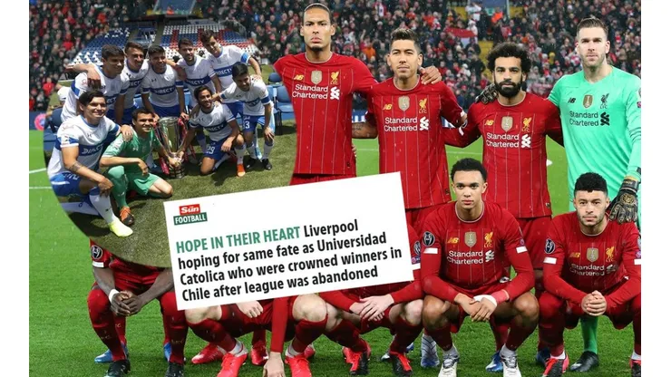 ¿Liverpool campeón "a la chilena"?