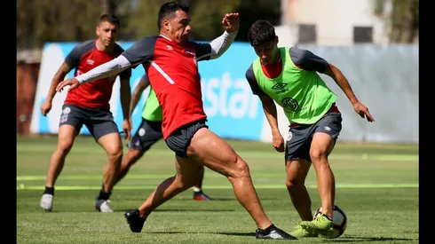 Esteban Paredes fue la principal novedad en el partido amistoso de Colo Colo en el Monumental