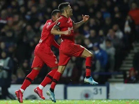 Golazo de Aránguiz en la Europa League