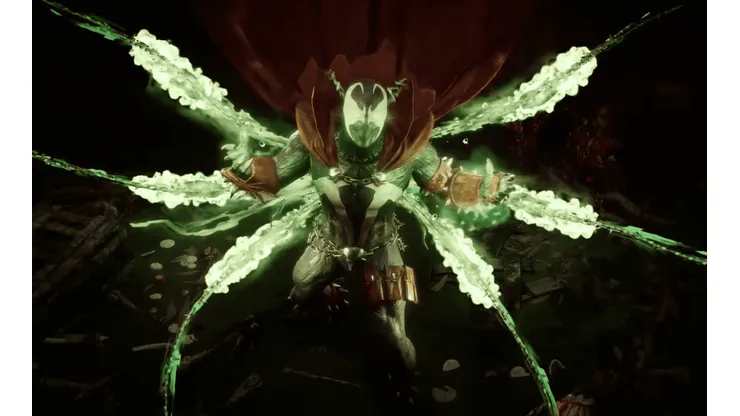 Así son los grotescos Fatalities y Brutalities de Spawn en Mortal Kombat 11