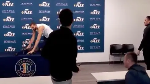 Gobert se burló del Coronavirus antes de dar positivo.