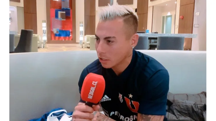 Eduardo Vargas se puso la camiseta de la U y habló con RedGol en Estados Unidos.