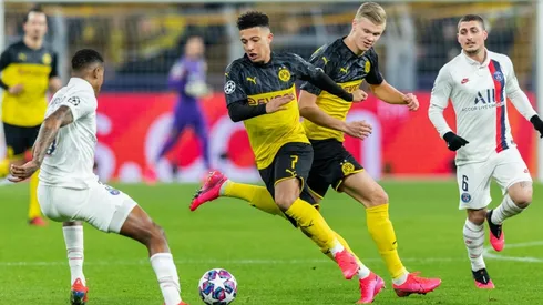 PSG y Dortmund disputan su avance a cuartos de Champions.