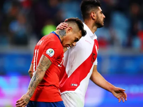 Eduardo Vargas todavía sufre por la derrota ante Perú en la Copa América