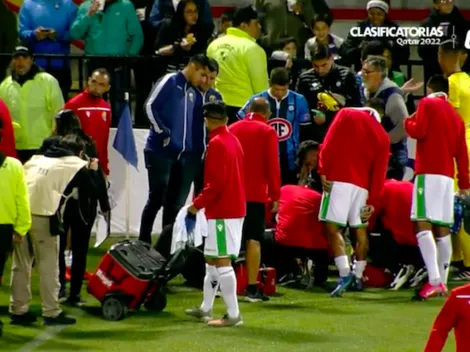 Delegado de la ANFP sufre fuerte golpe tras desprendimiento del túnel en el CAP
