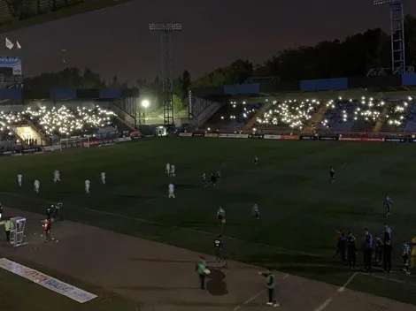 Corte de luz suspende partido entre Huachipato y Audax
