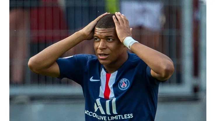 Mbappé es duda ante el Dortmund