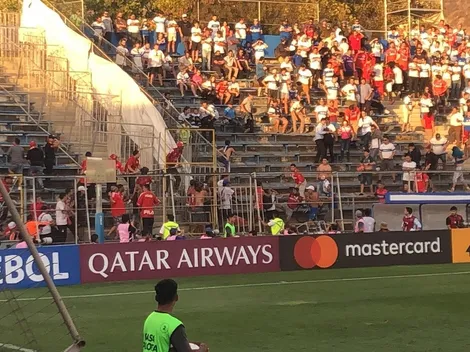 Hinchas de América no logran entrar a San Carlos y pelean con la seguridad