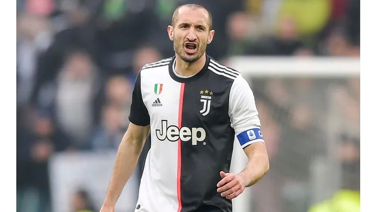 Chiellini y el coronavirus.