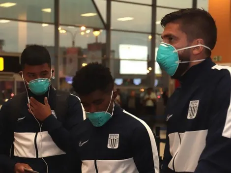 Alianza Lima viaja a Argentina con mascarillas por el coronavirus