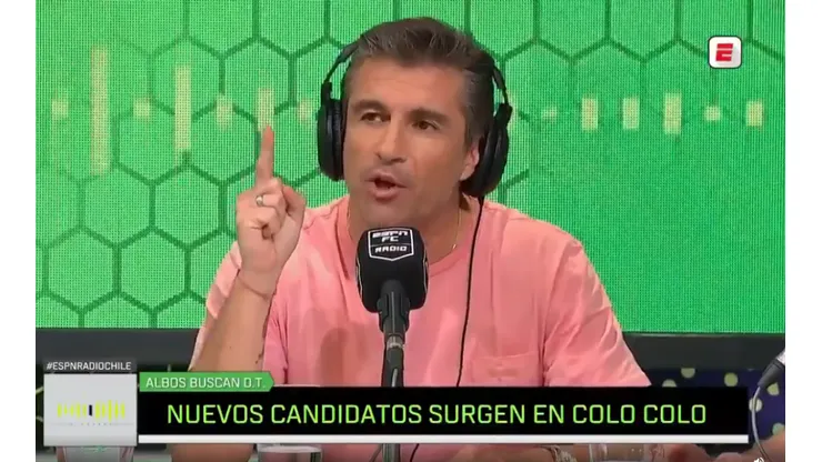Solabarrieta anuncia que se viene una "bomba" para Colo Colo.
