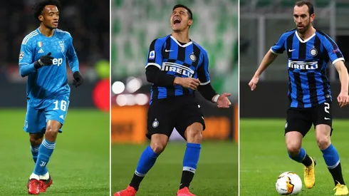 Cuadrado, Alexis y Godín, potenciales bajas desde Italia por el coronavirus.