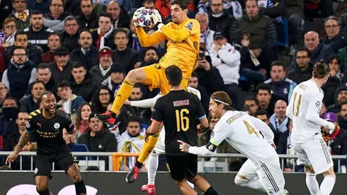 Courtois sería una de las bajas ante el Manchester City