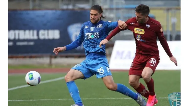 Sierralta ha sumado varios minutos desde su llegada al Empoli