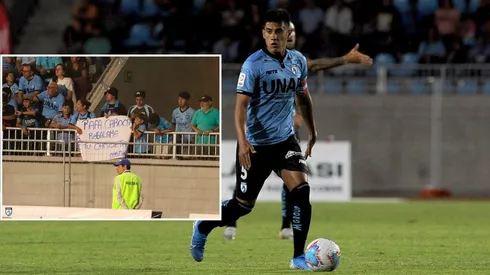 El pequeño pidió la camiseta de su ídolo, Rafael Caroca