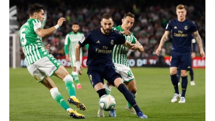 Real Madrid perdió ante Real Betis.