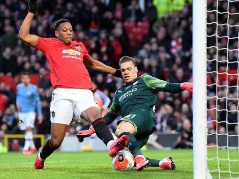 Ederson tiene un partido para el olvido y regala triunfo al United en el derby
