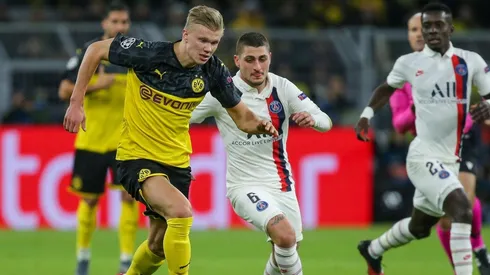 Haaland quiere volver a sorprender a los parisinos.